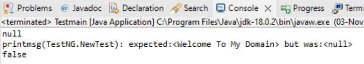 Java for automation testing modules
